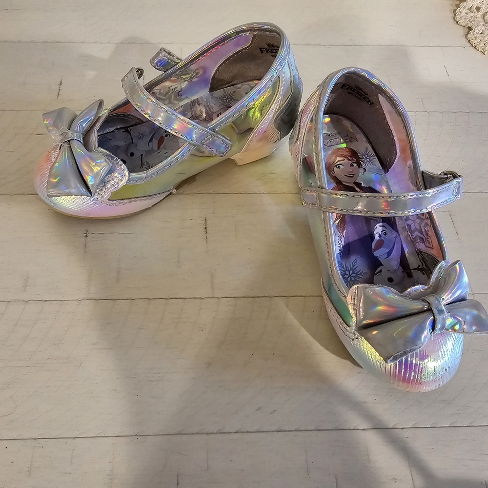7T Frozen Dress up shoes